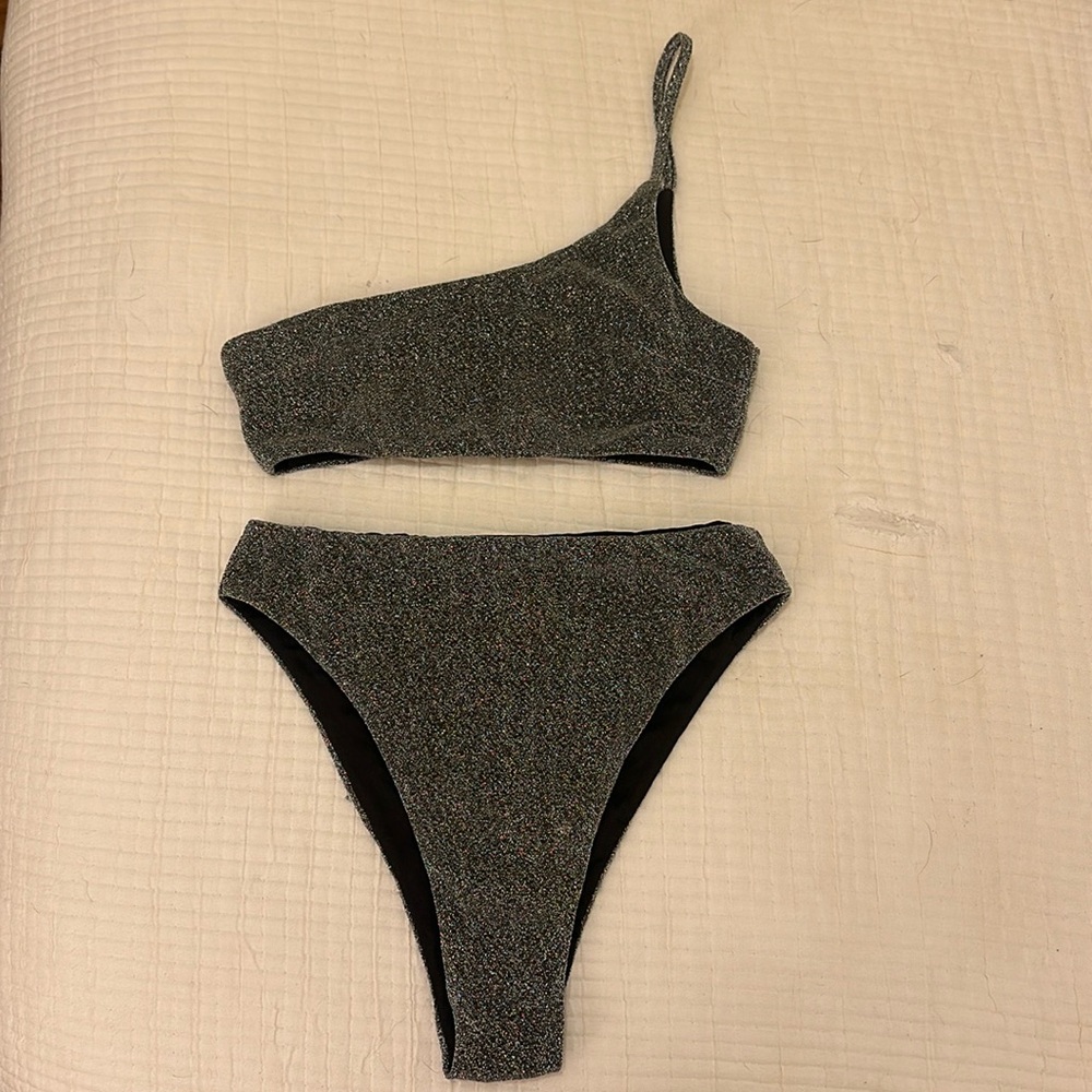 Lioness One Shoulder / High Rise Bikini